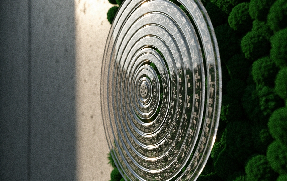 Symmetrical scientific glass surfacing